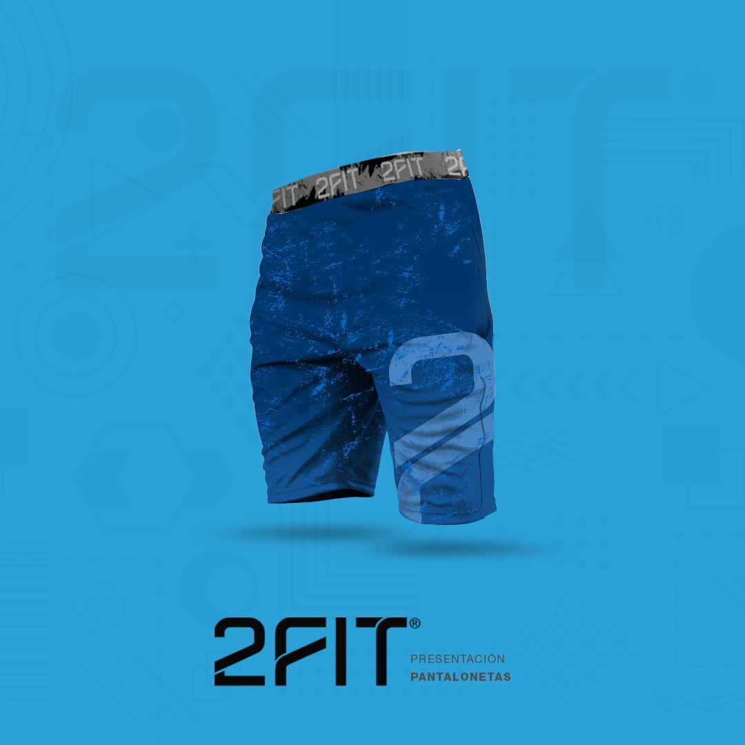 Pantaloneta Functional Azul 105-6025